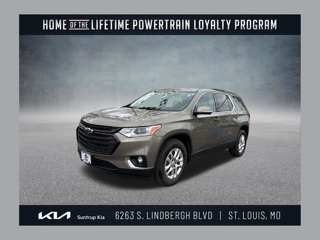 Stone Gray Metallic 2020 Chevrolet Traverse LT Cloth FWD SUV / Crossover Front-Wheel Drive 9-Speed Automatic