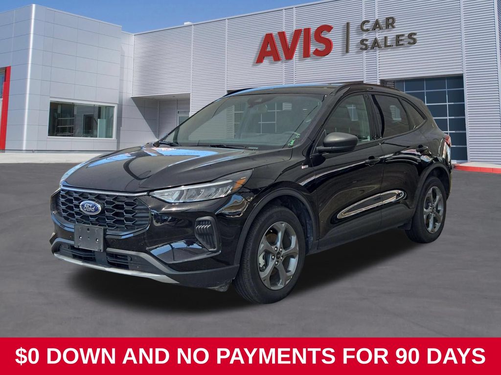 Black Metallic 2025 Ford Escape SUV / Crossover All-Wheel Drive 8-Speed Automatic