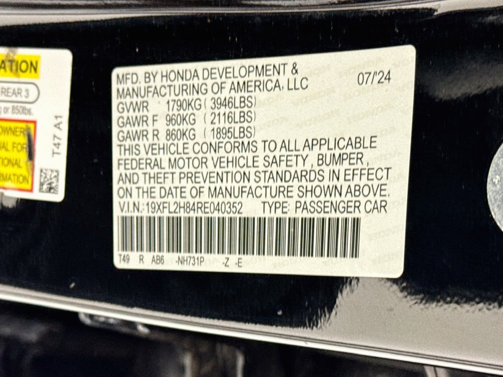 Certified Used 2024 Black Honda Sport image 33