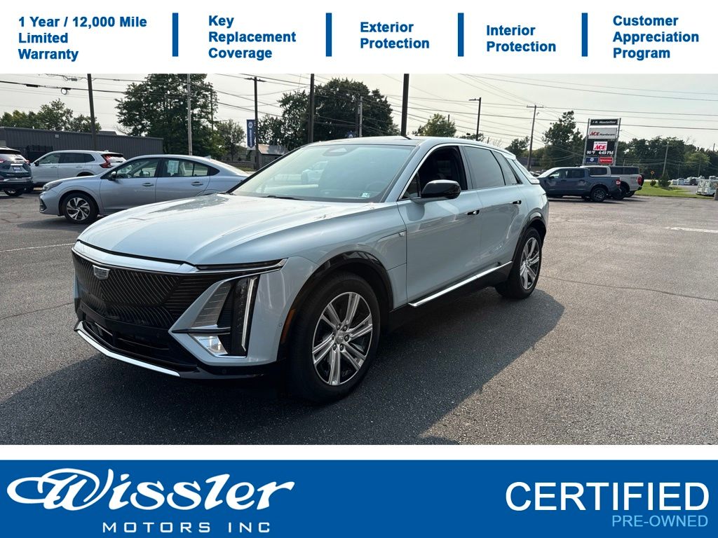Nimbus Metallic 2024 Cadillac LYRIQ SUV / Crossover All-Wheel Drive 1-Speed Automatic