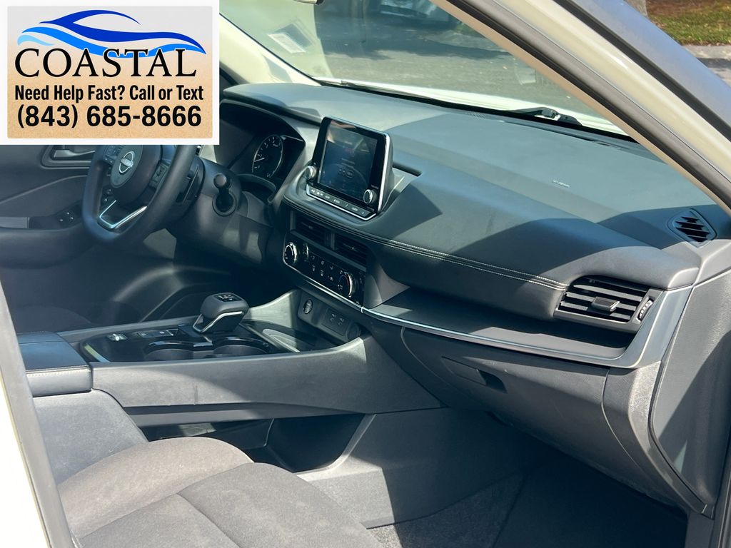 2024 Nissan Rogue S White at Coastal Chevrolet Cadillac
