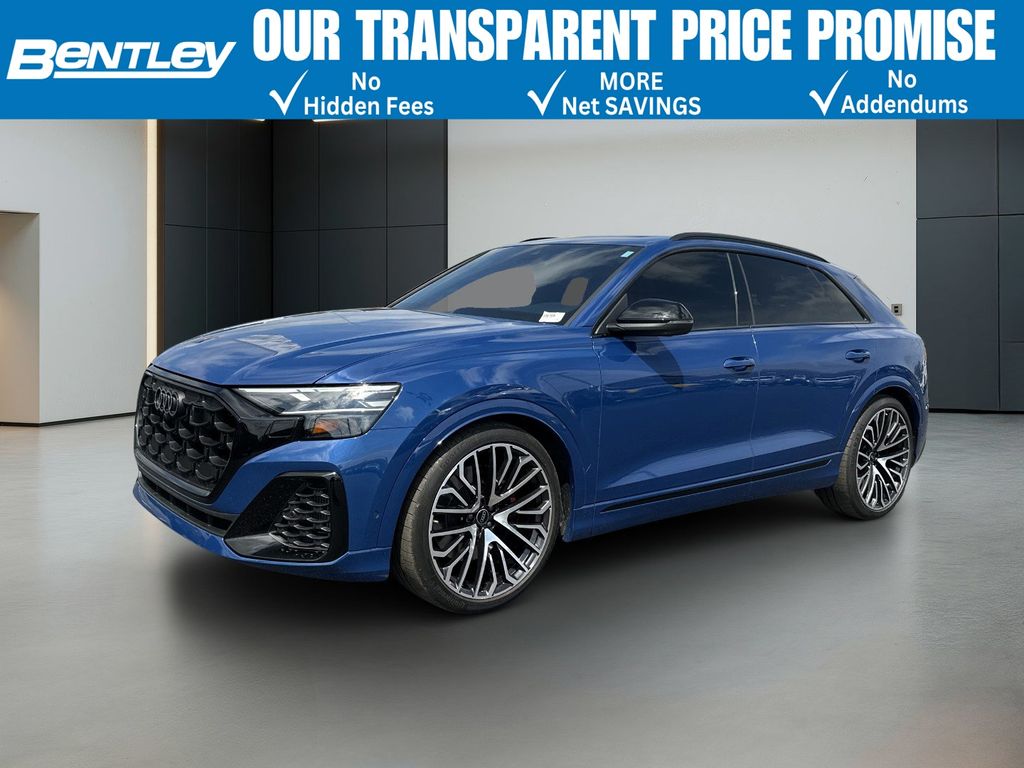 Waitomo Blue Metallic 2024 Audi SQ8 4.0T quattro Premium Plus SUV / Crossover All-Wheel Drive 8-Speed Automatic