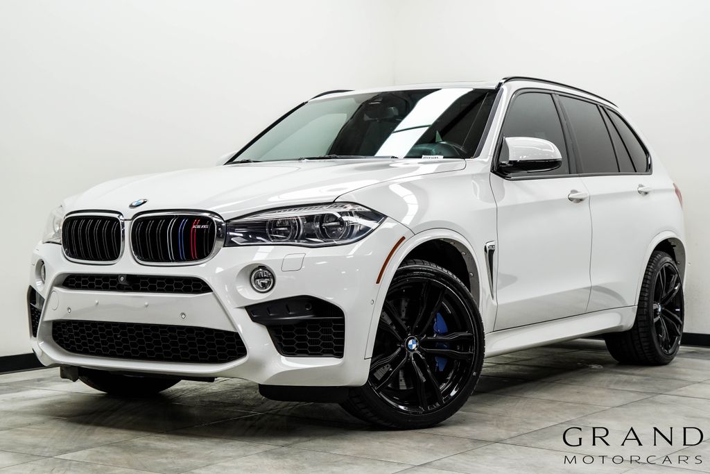 Alpine White 2018 BMW X5 M AWD SUV / Crossover All-Wheel Drive 8-Speed Automatic
