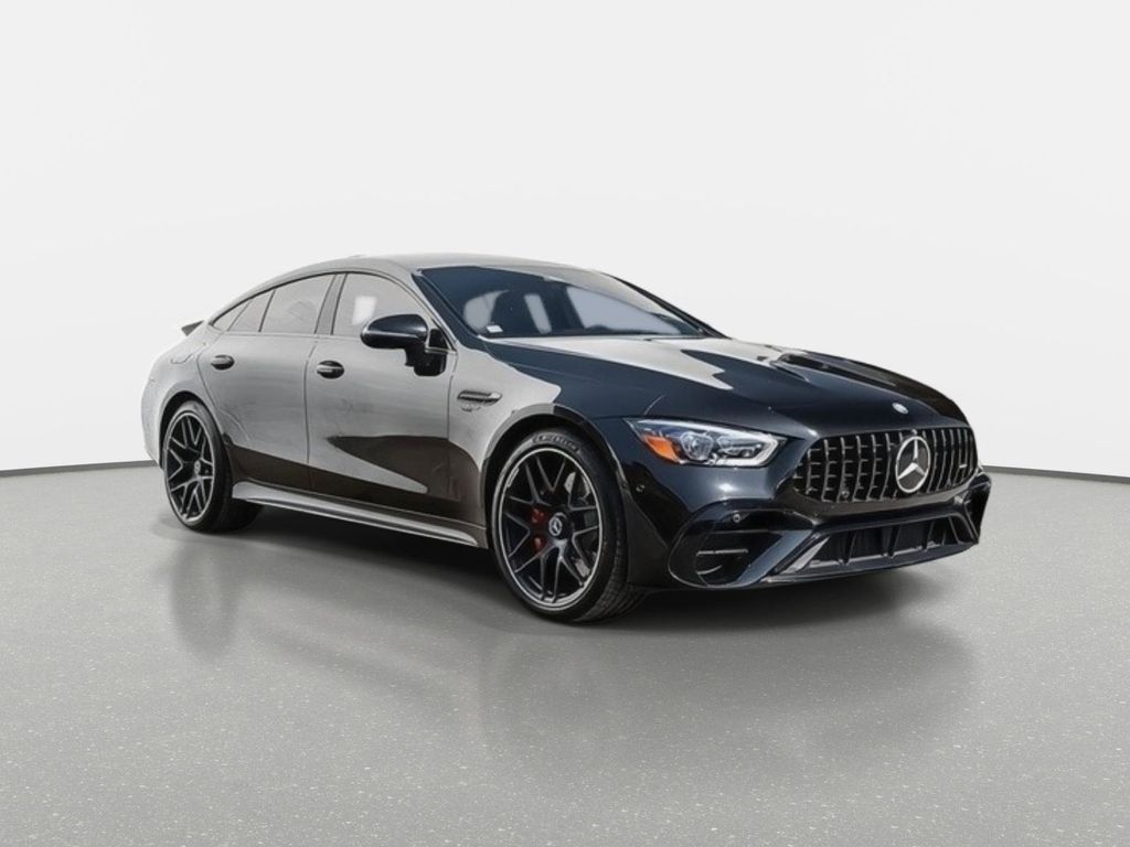 Obsidian Black 2024 Mercedes-Benz AMG GT 53 AWD Coupe All-Wheel Drive Automatic