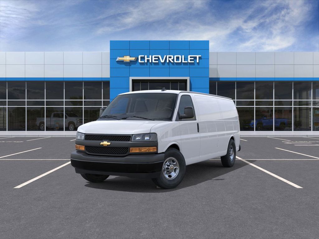 New 2025 White Chevrolet Work Van image 9