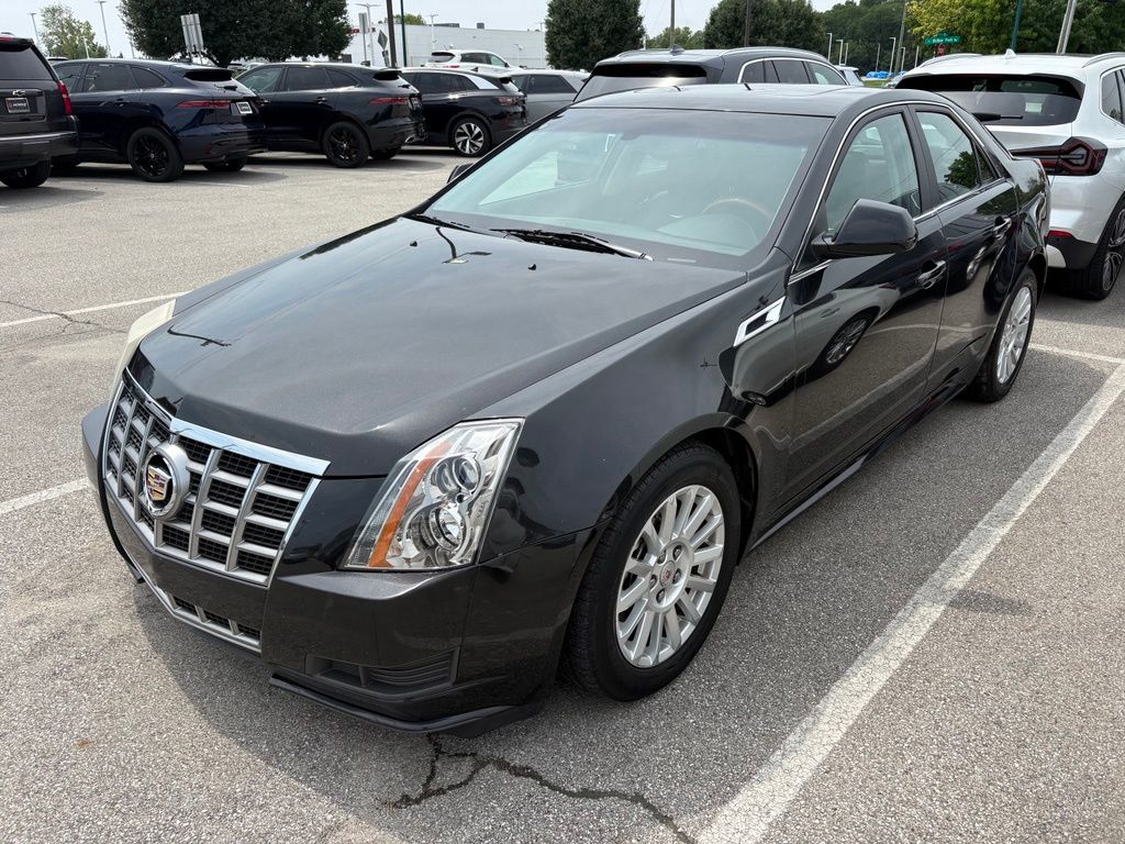 Black Diamond Tricoat 2012 Cadillac CTS Sedan All-Wheel Drive 6-Speed Automatic