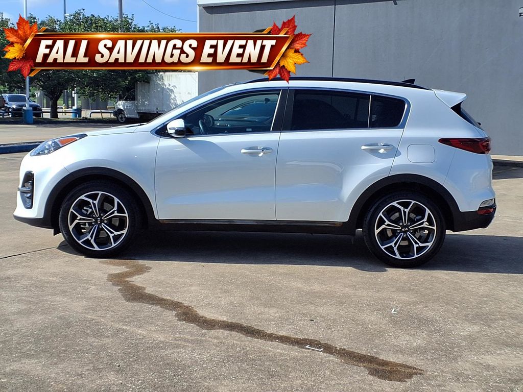 2021 Kia Sportage SX White at DeMontrond Auto Country