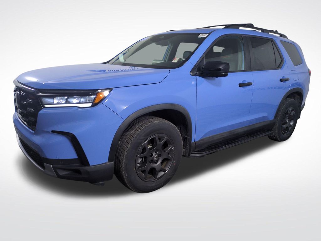 Blue 2023 Honda Pilot SUV / Crossover All-Wheel Drive Automatic