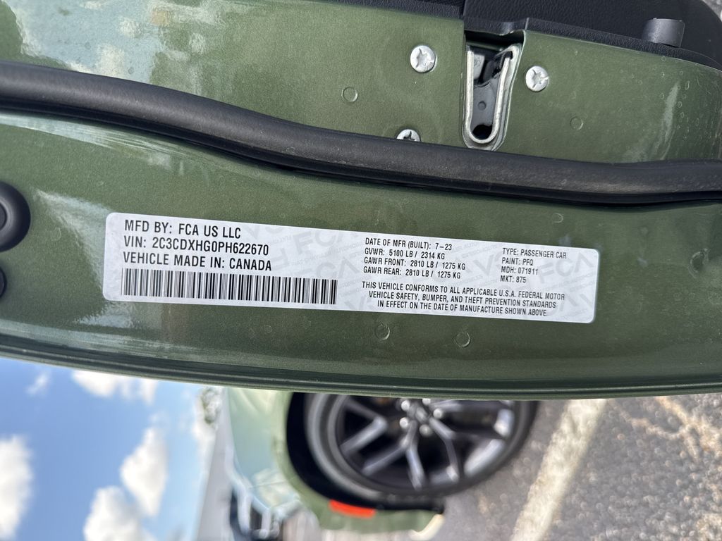 2023 Dodge Charger GT Green at Wharton Chevrolet GMC
