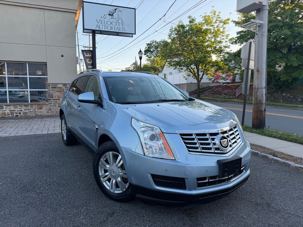 Glacier Blue Metallic 2013 Cadillac SRX Luxury FWD SUV / Crossover Front-Wheel Drive 6-Speed Automatic