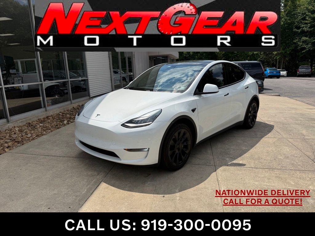 Pearl White Multi-Coat 2020 Tesla Model Y Performance AWD SUV / Crossover All-Wheel Drive 1-Speed Automatic