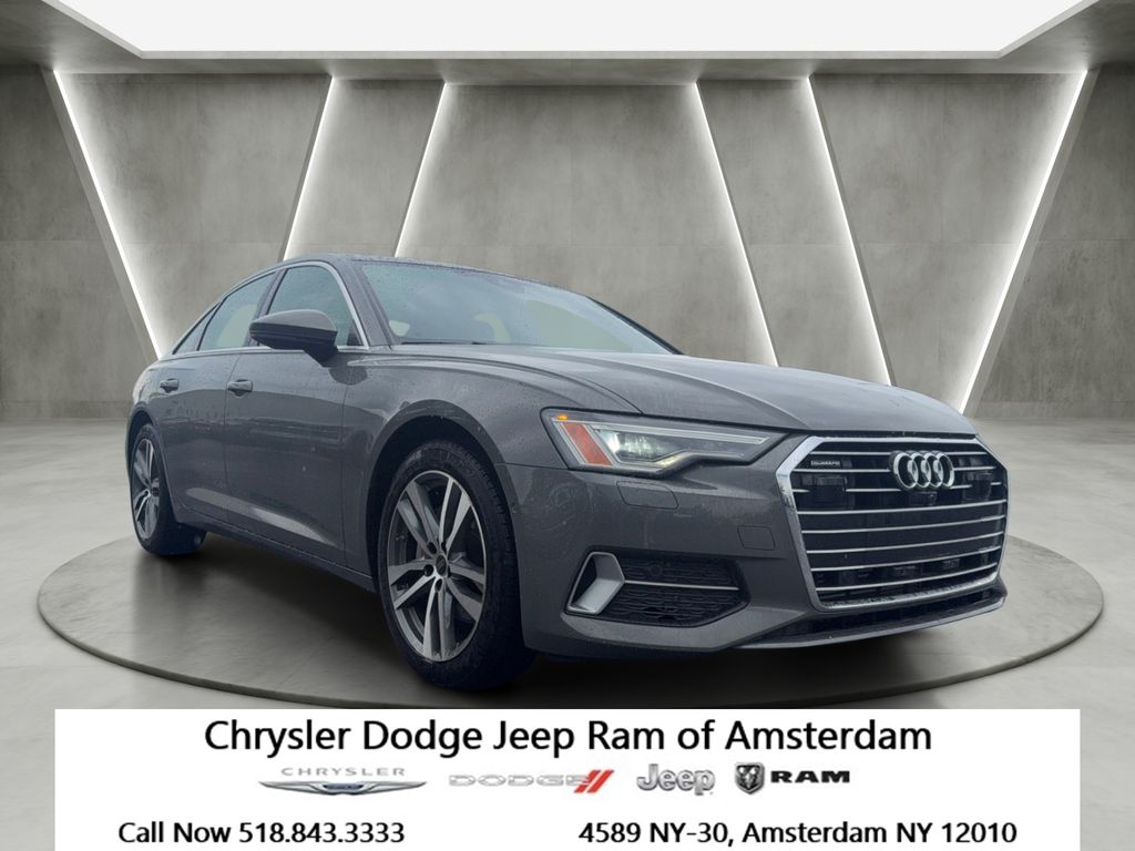 Gray Metallic 2023 Audi A6 Sedan All-Wheel Drive 7-Speed Automatic