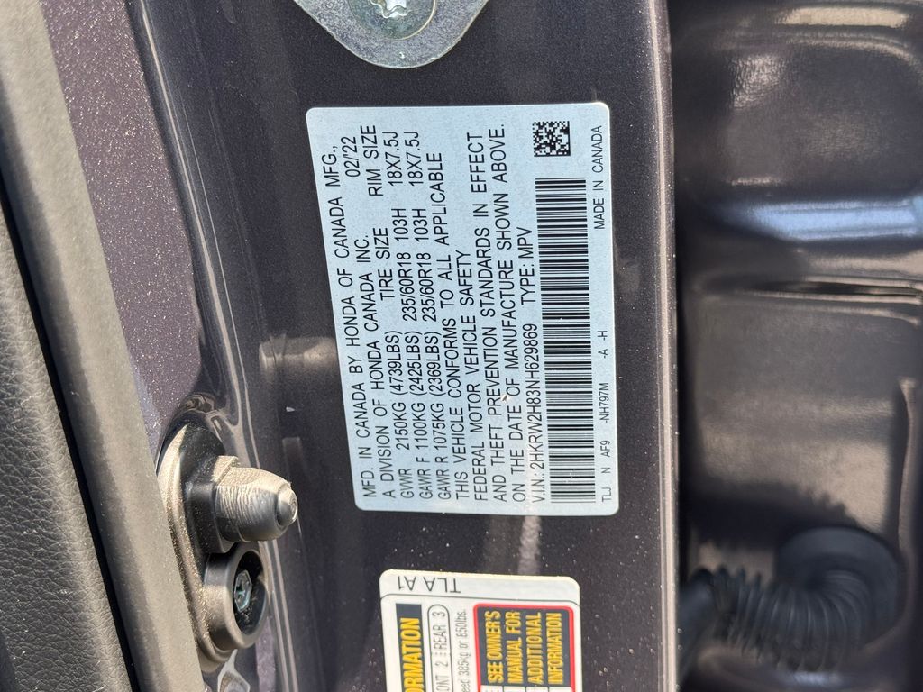 2022 Honda CR-V AWD EX-L