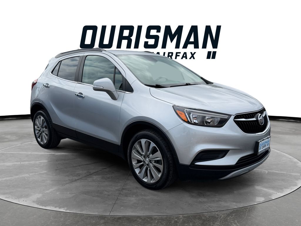 Quicksilver Metallic 2017 Buick Encore SUV / Crossover Front-Wheel Drive 6-Speed Automatic Overdrive