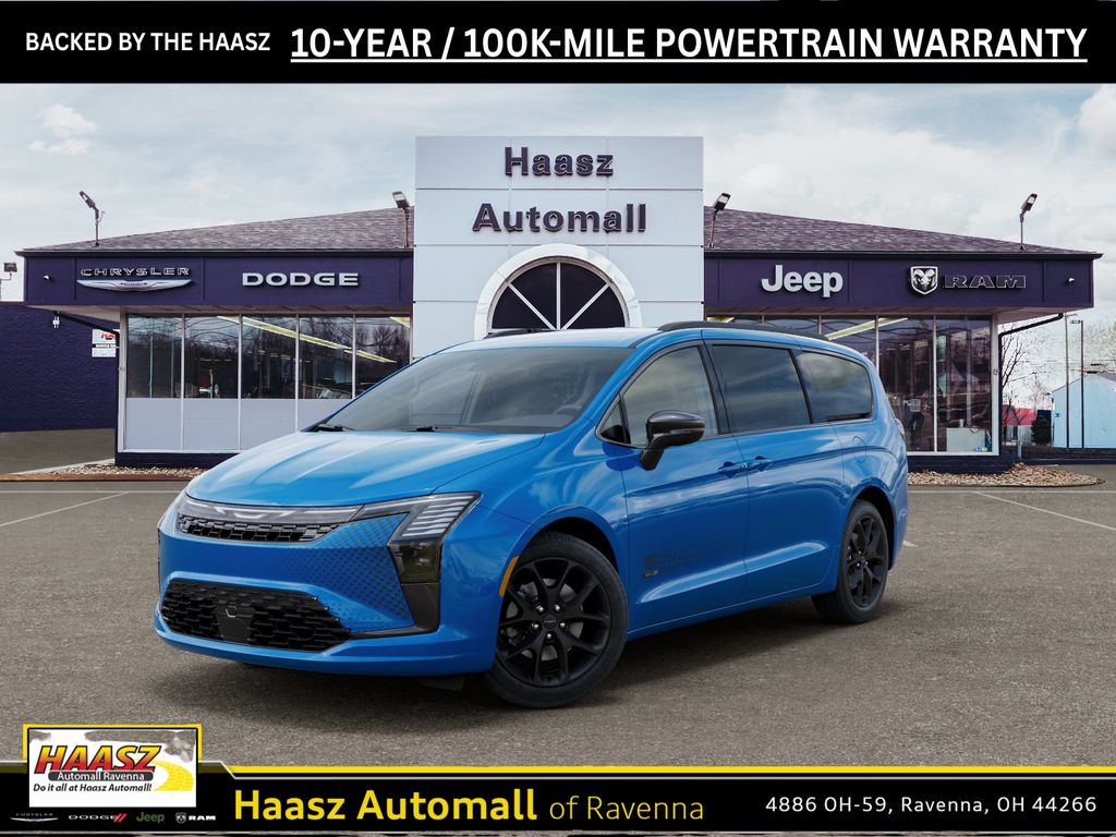 Hydro Blue Pearlcoat 2027 Chrysler Pacifica Minivan All-Wheel Drive 9-Speed Automatic