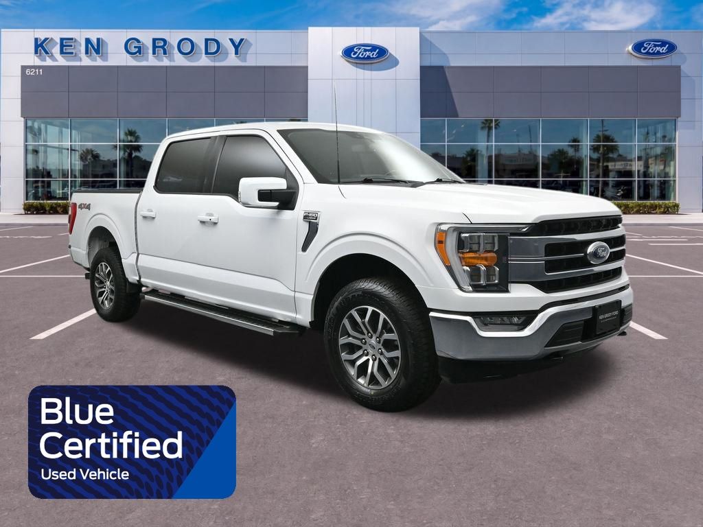 Oxford White 2022 Ford F-150 Pickup Truck Four-Wheel Drive Automatic