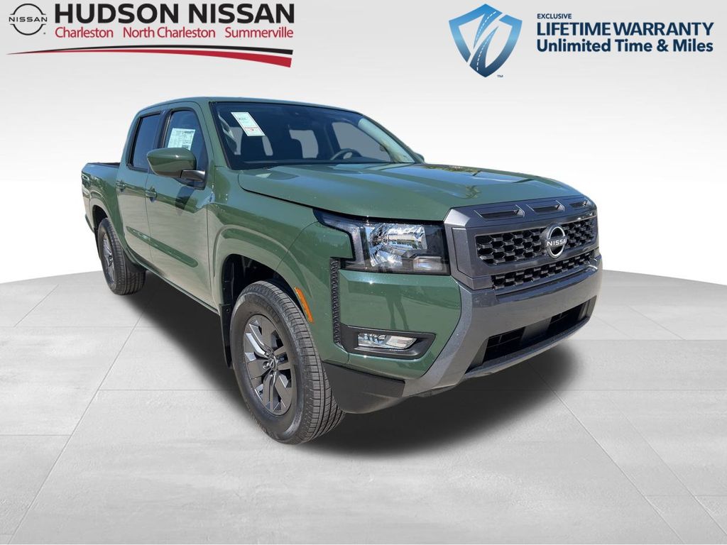 2025 Tactical Green Metallic Nissan Frontier SV RWD Truck