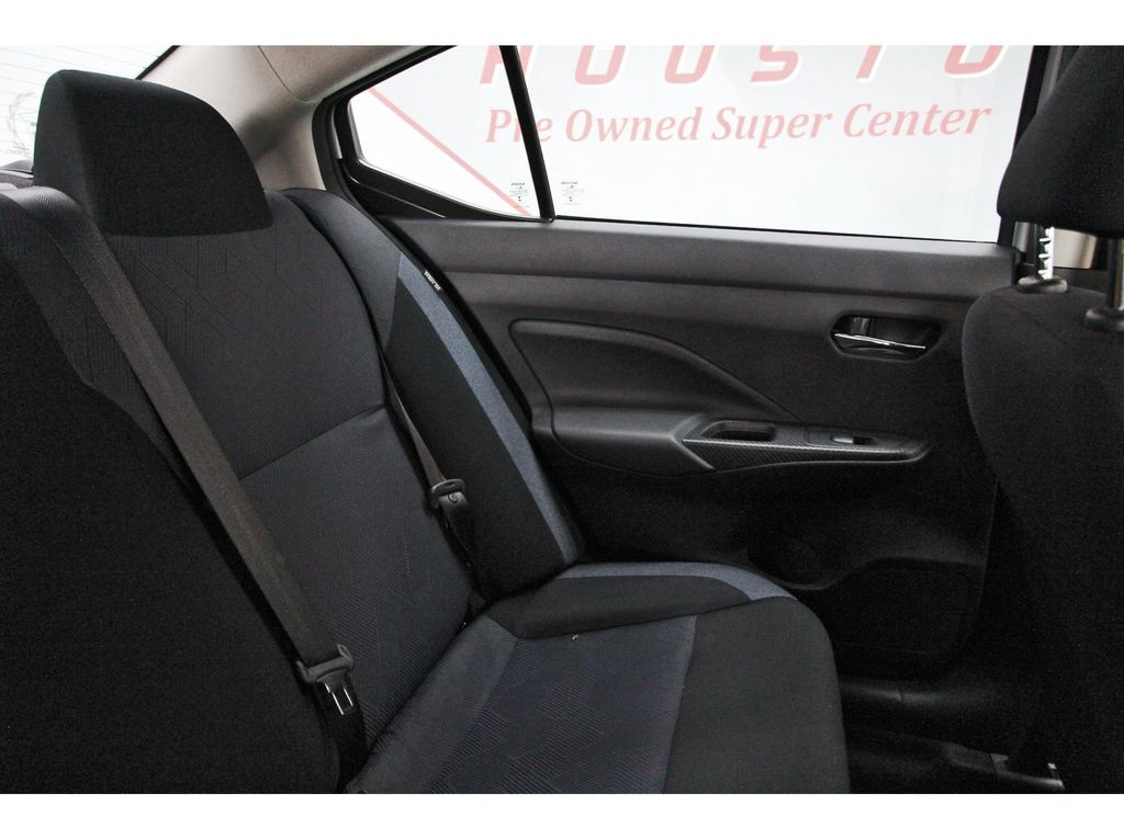 2025 Nissan Versa 1.6 SV White at Baytown Hyundai