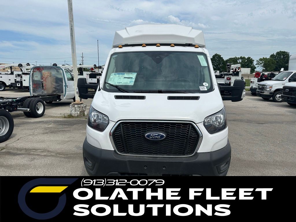 Oxford White 2025 Ford Transit Chassis Van All-Wheel Drive