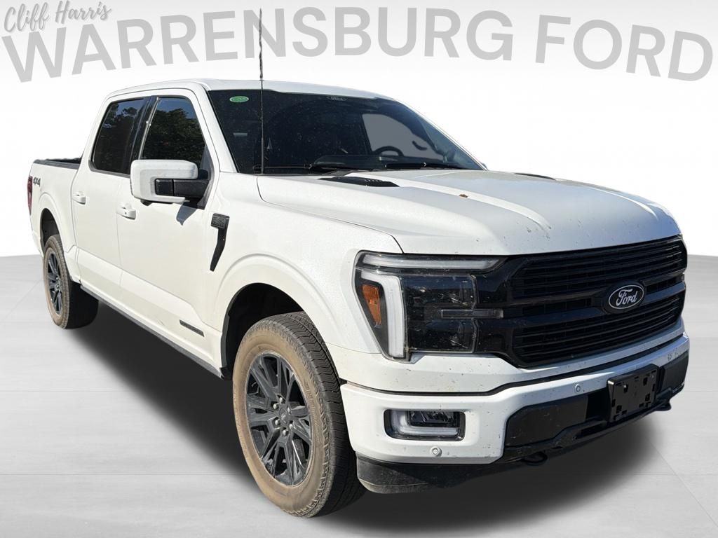 Star White Metallic TC 2025 Ford F-150 Pickup Truck Four-Wheel Drive Automatic