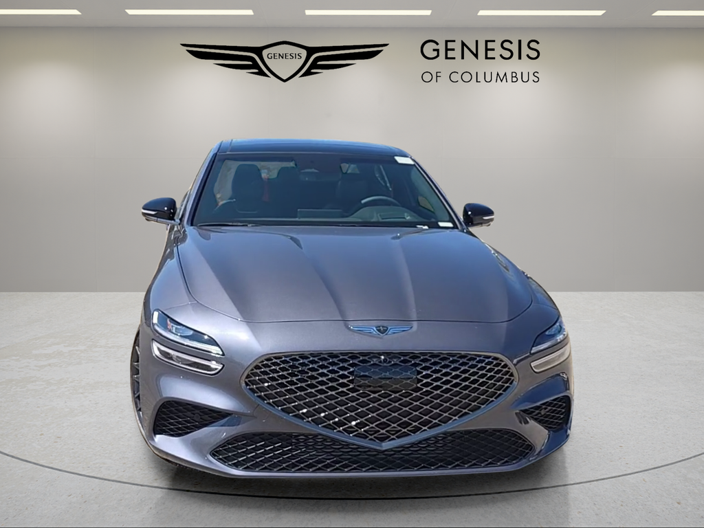 Ceres Blue 2026 Genesis G70 3.3T Prestige Graphite AWD Sedan All-Wheel Drive 8-Speed Automatic