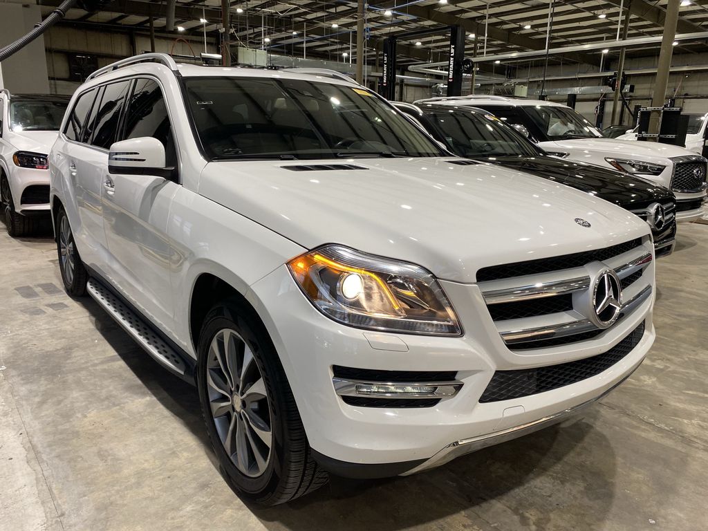 Polar White 2016 Mercedes-Benz GL-Class SUV / Crossover All-Wheel Drive 7-Speed Automatic