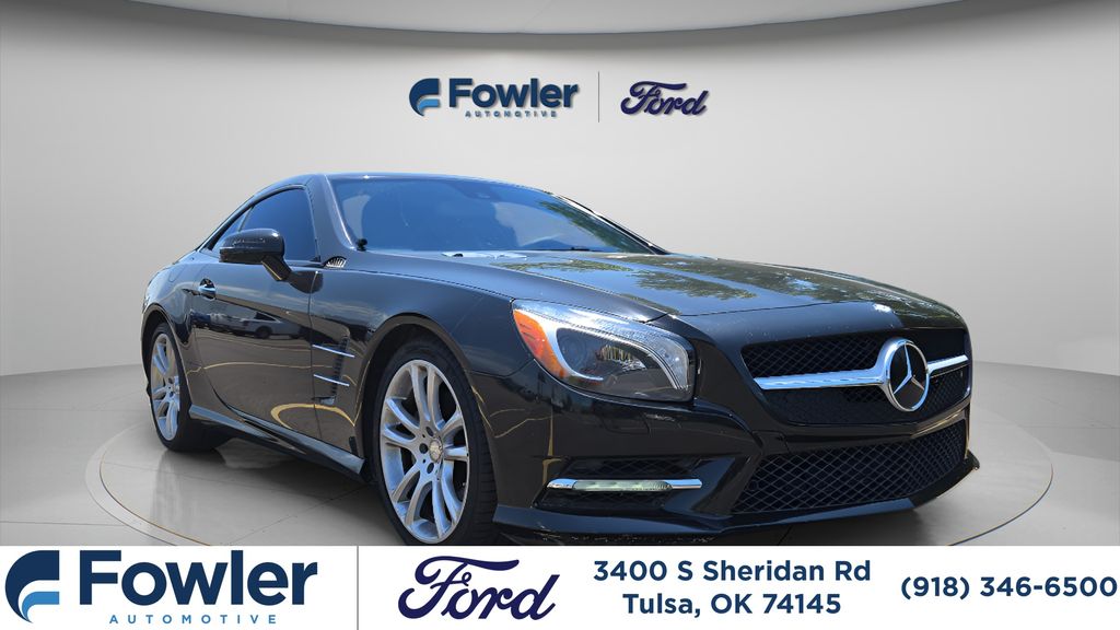 Black 2013 Mercedes-Benz SL-Class Convertible Rear-Wheel Drive 7-Speed Automatic