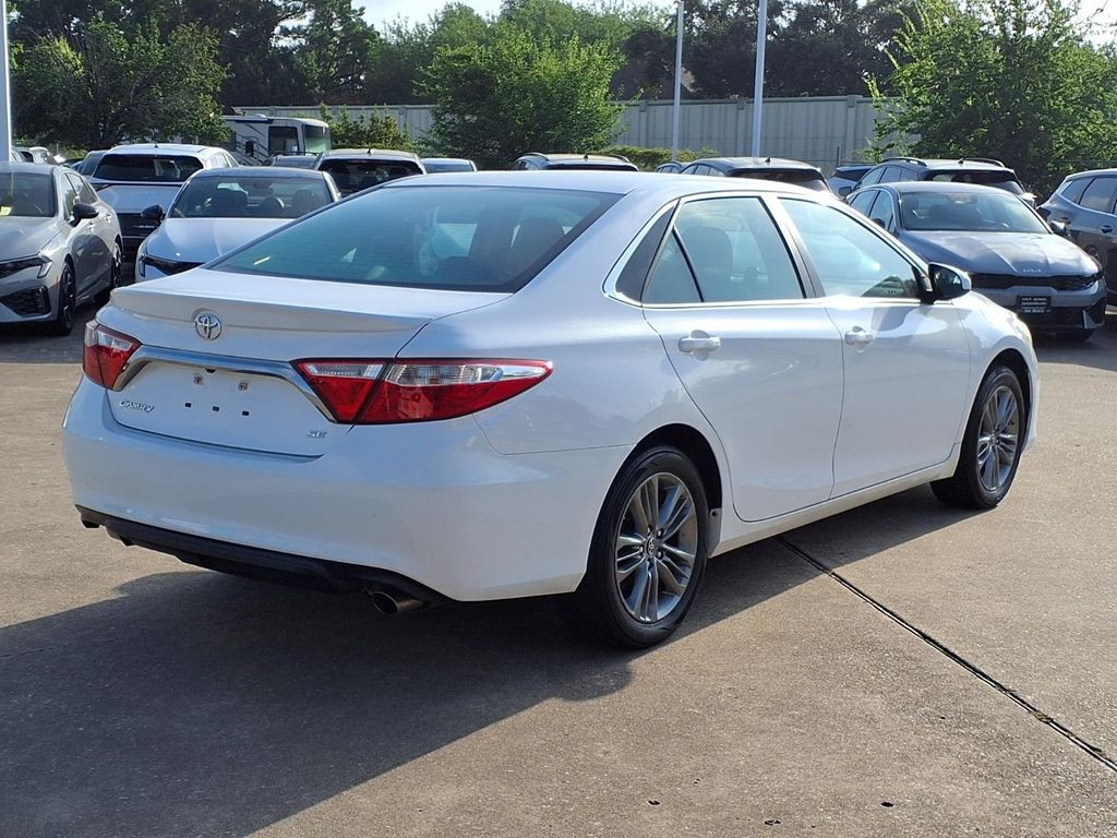 2017 Toyota Camry SE White at Monument Chevrolet