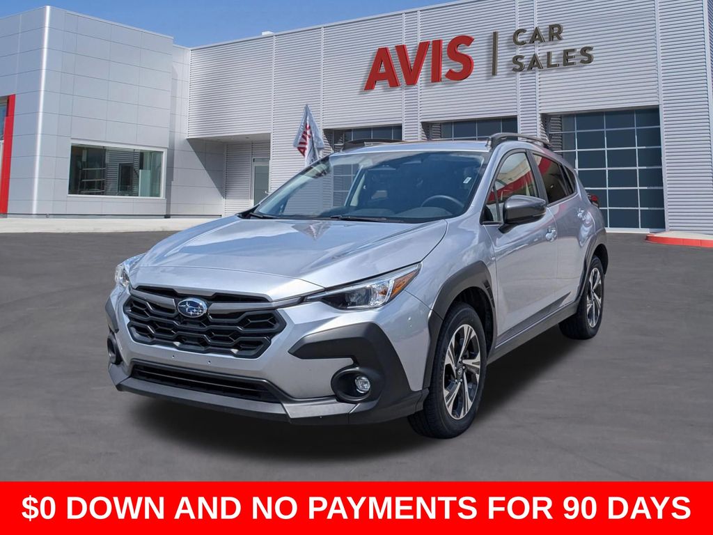Ice Silver Metallic 2025 Subaru Crosstrek Premium AWD SUV / Crossover All-Wheel Drive Continuously Variable Transmission