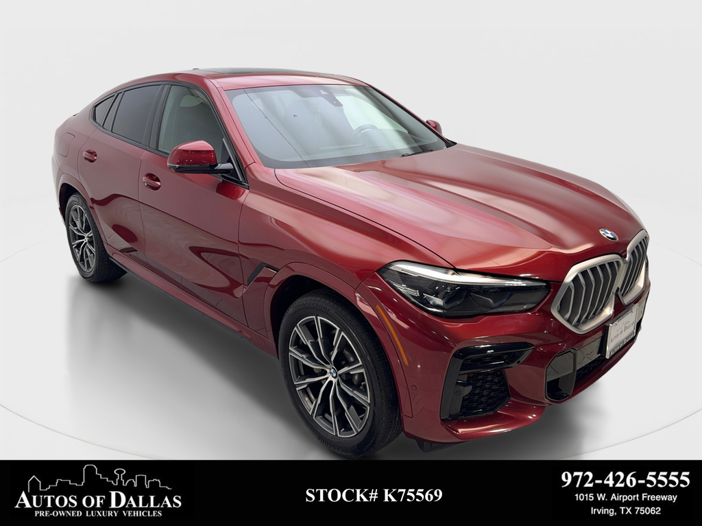 2022 BMW X6 Rojo (Flamenco Red Metallic) SUV/Crossover Tracción en las cuatro ruedas 8 velocidades Automática