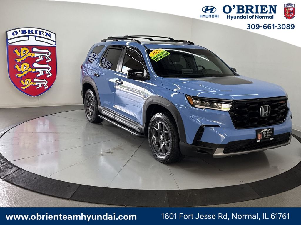 Blue 2023 Honda Pilot SUV / Crossover All-Wheel Drive Automatic