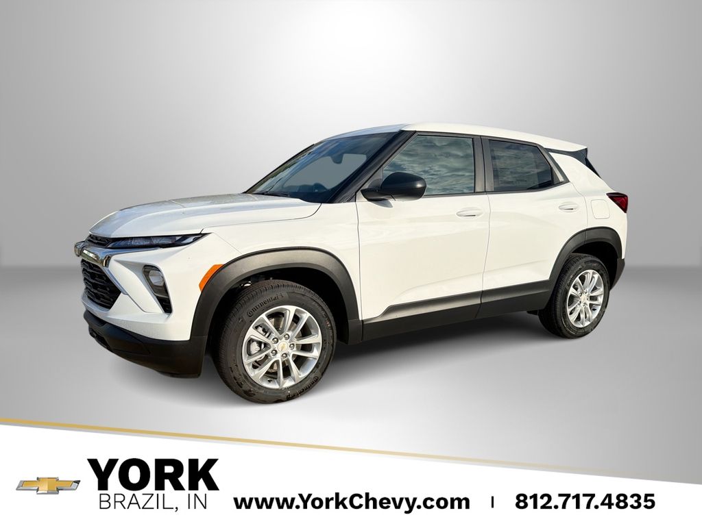 Summit White 2026 Chevrolet Trailblazer SUV / Crossover Four-Wheel Drive 9-Speed Automatic