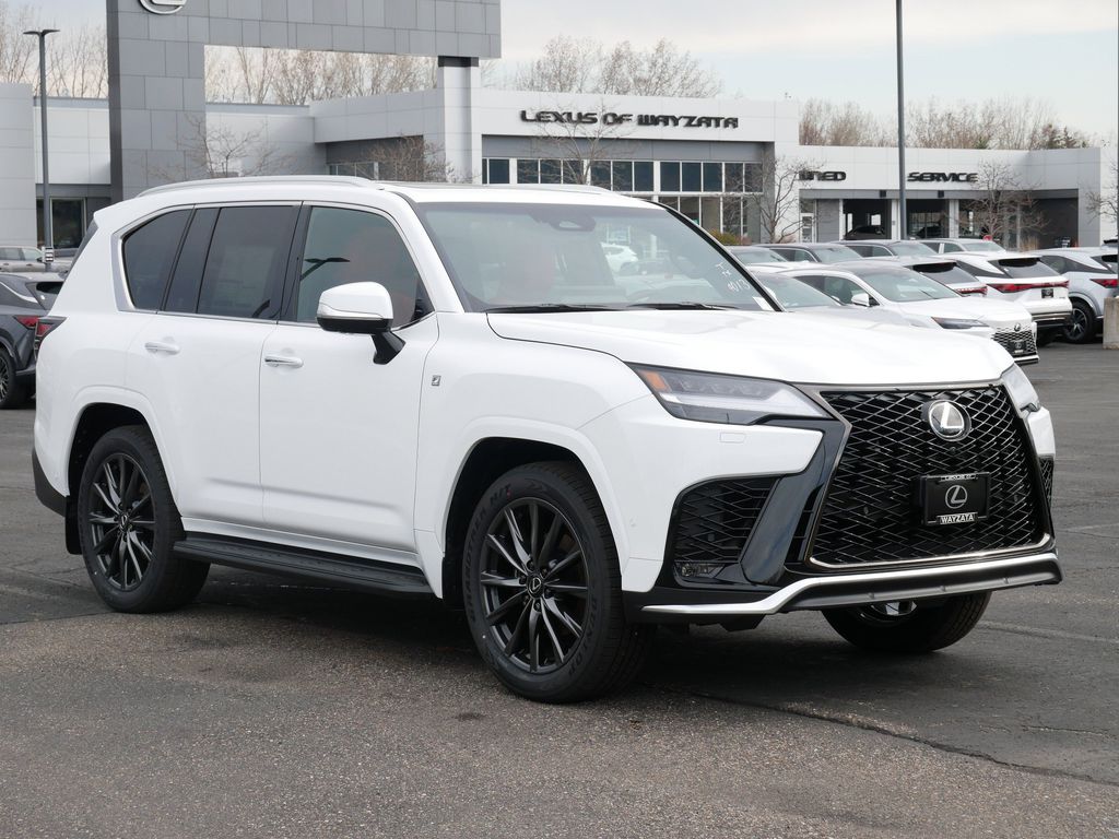 Ultra White 2026 Lexus LX Hybrid 700h F SPORT Handling AWD SUV / Crossover All-Wheel Drive Automatic