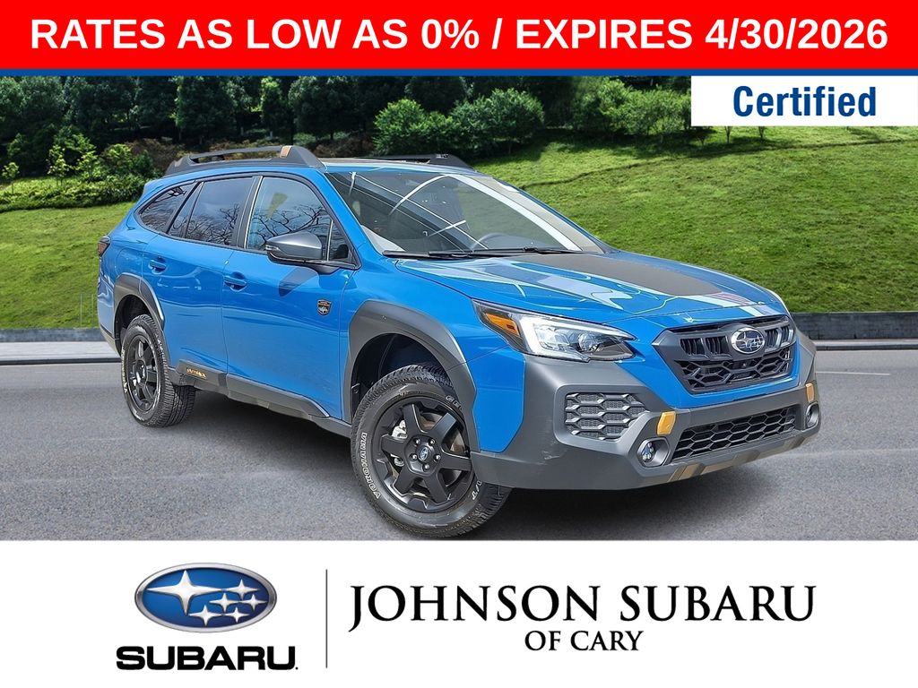 Geyser Blue 2025 Subaru Outback Wilderness AWD SUV / Crossover All-Wheel Drive Continuously Variable Transmission