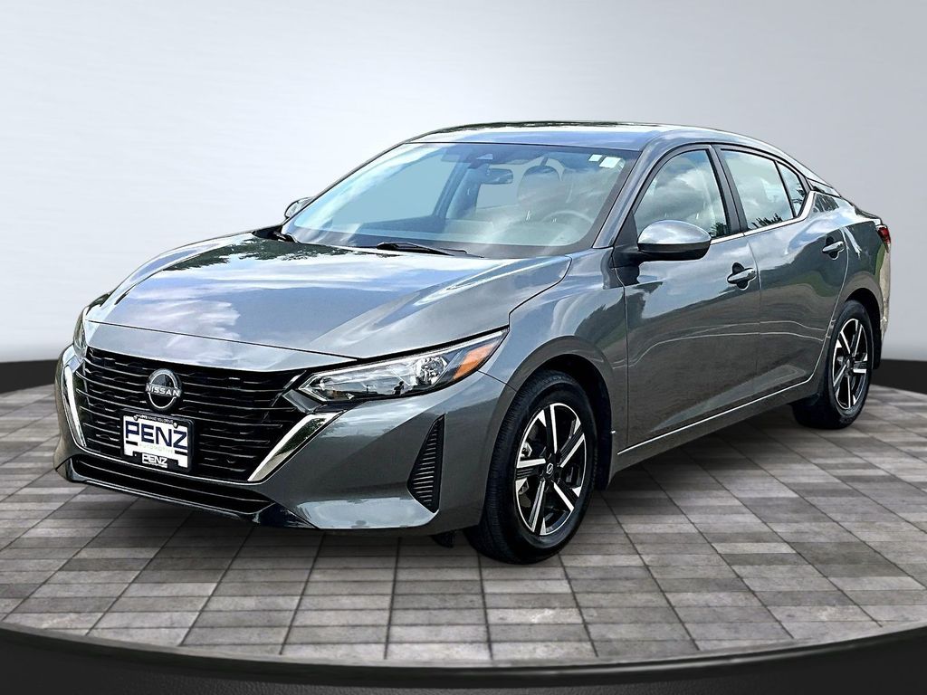 Gray (Gun Metallic) 2025 Nissan Sentra Sedan Front-Wheel Drive Continuously Variable Transmission