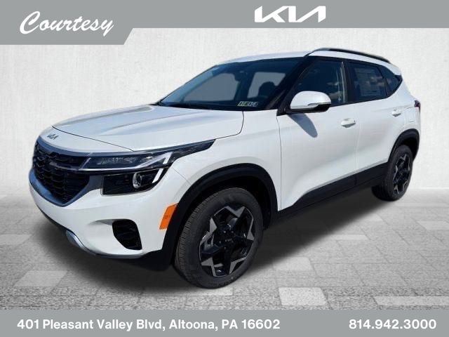 Snow White Pearl 2026 Kia Seltos SUV / Crossover All-Wheel Drive Continuously Variable Transmission