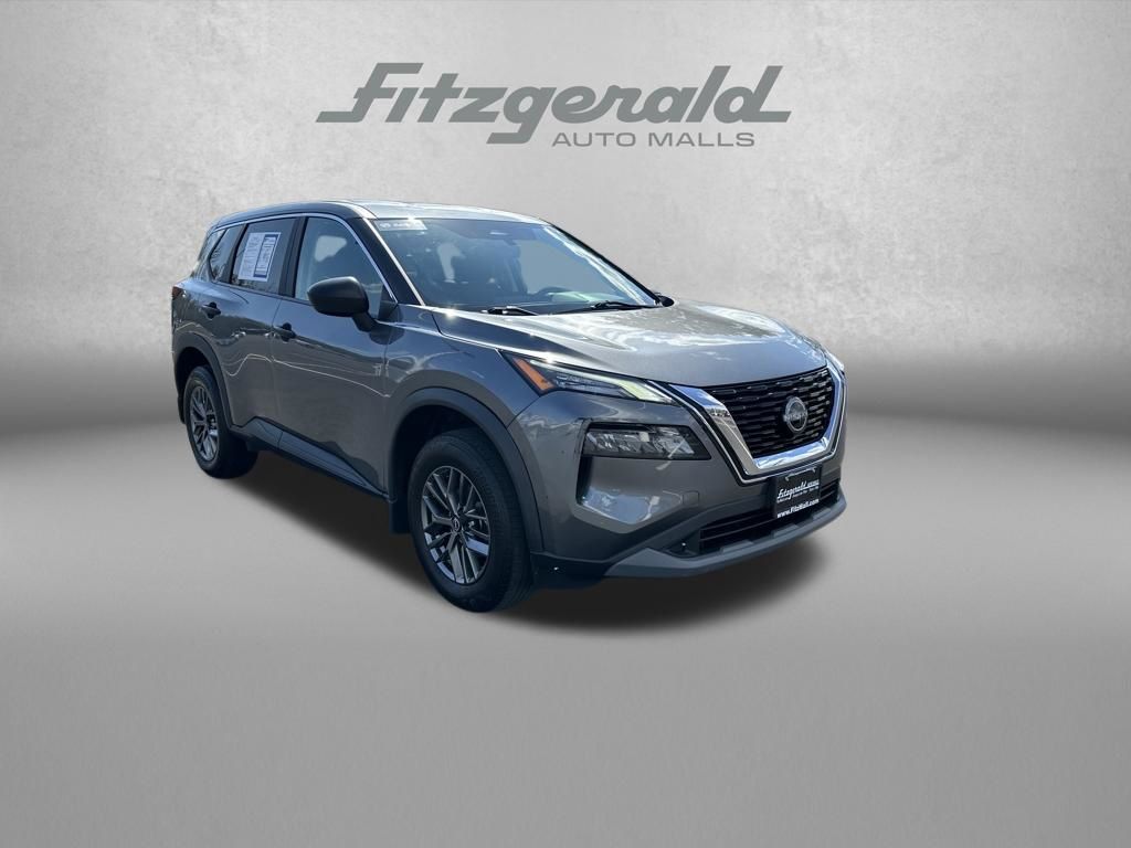 Gray (Gun Metallic) 2023 Nissan Rogue S AWD SUV / Crossover All-Wheel Drive Continuously Variable Transmission