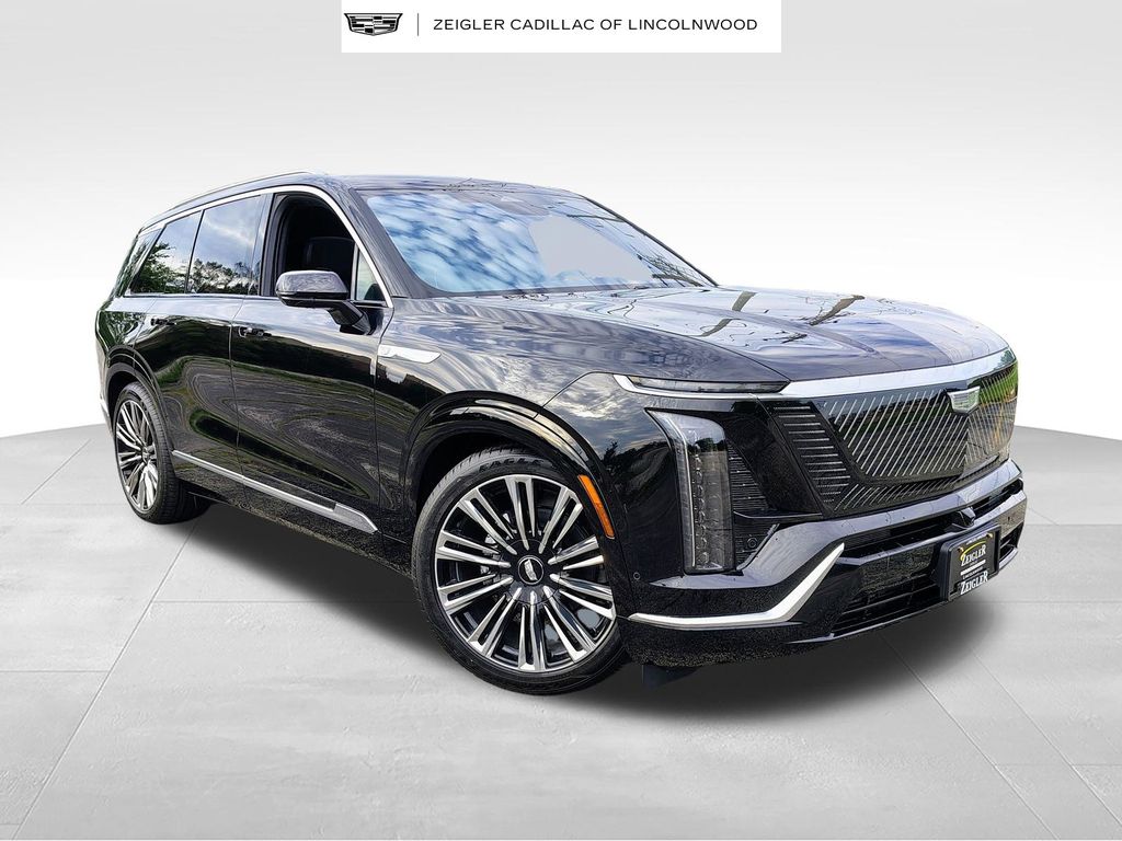 Stellar Black Metallic 2027 Cadillac VISTIQ SUV / Crossover All-Wheel Drive 1-Speed Automatic