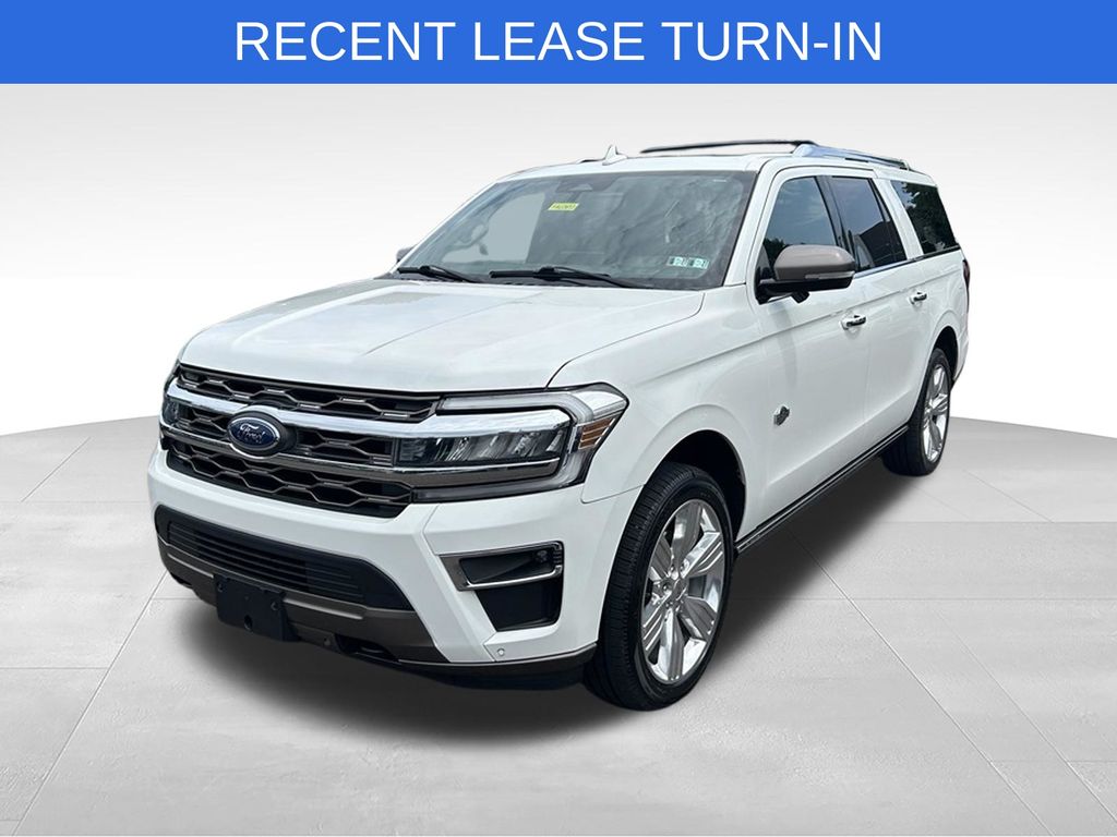 White Metallic 2022 Ford Expedition SUV / Crossover Four-Wheel Drive 10-Speed Automatic
