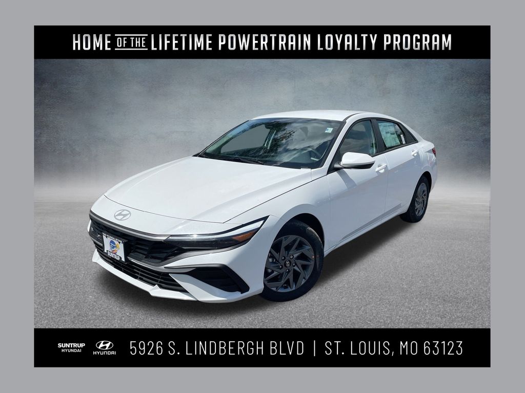 2025 Hyundai Elantra Hybrid Blue FWD