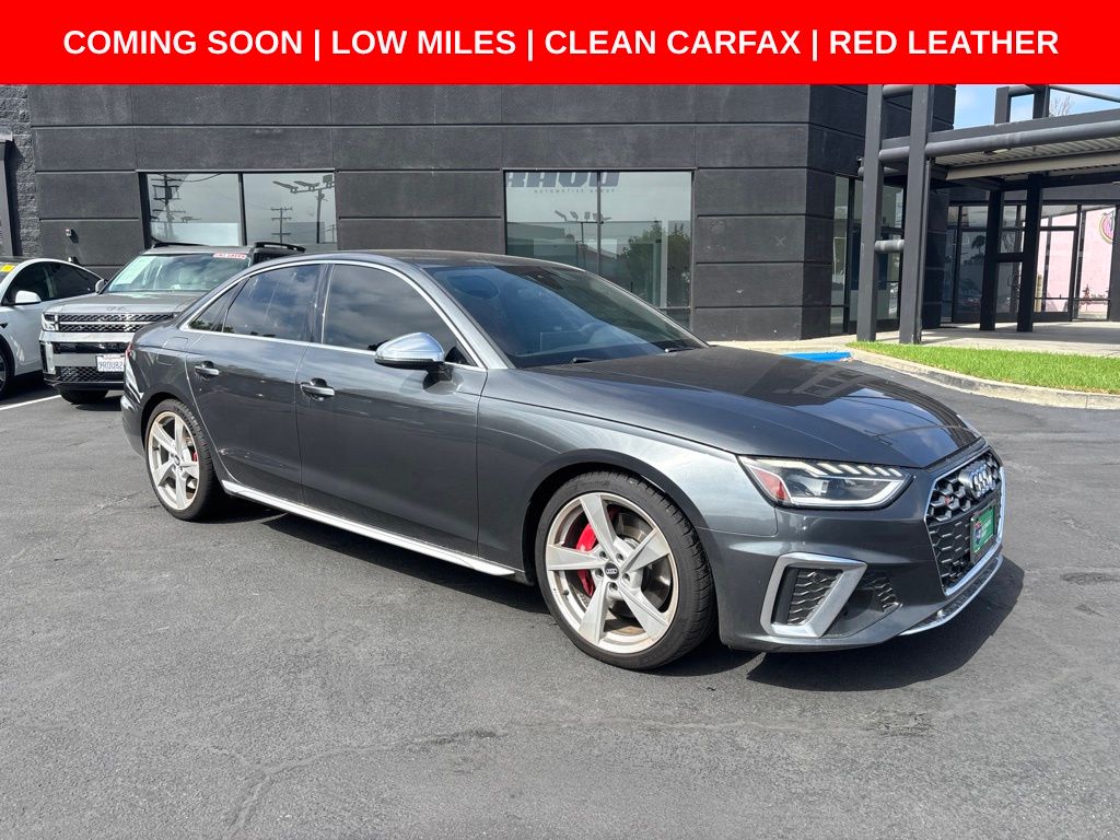 2020 Audi S4 3.0T quattro Premium Plus Sedan AWD
