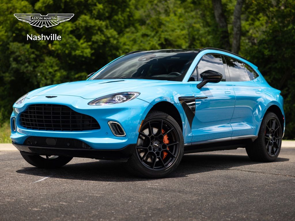 Elwood Blue 2021 Aston Martin DBX SUV / Crossover All-Wheel Drive 9-Speed Automatic