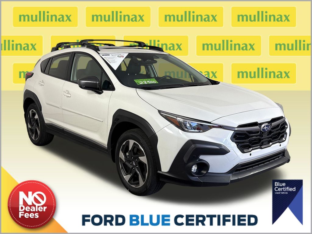 Crystal White Pearl 2024 Subaru Crosstrek SUV / Crossover All-Wheel Drive Continuously Variable Transmission