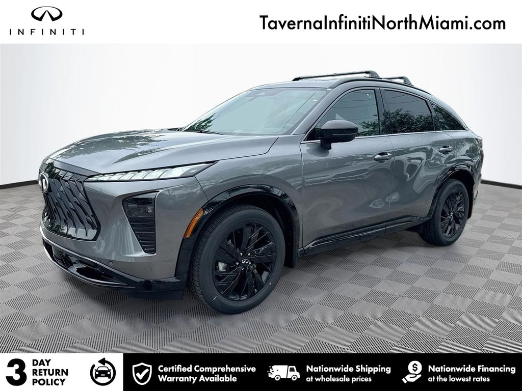 Gray (Graphite Shadow) 2027 INFINITI QX65 SUV / Crossover All-Wheel Drive 9-Speed Automatic