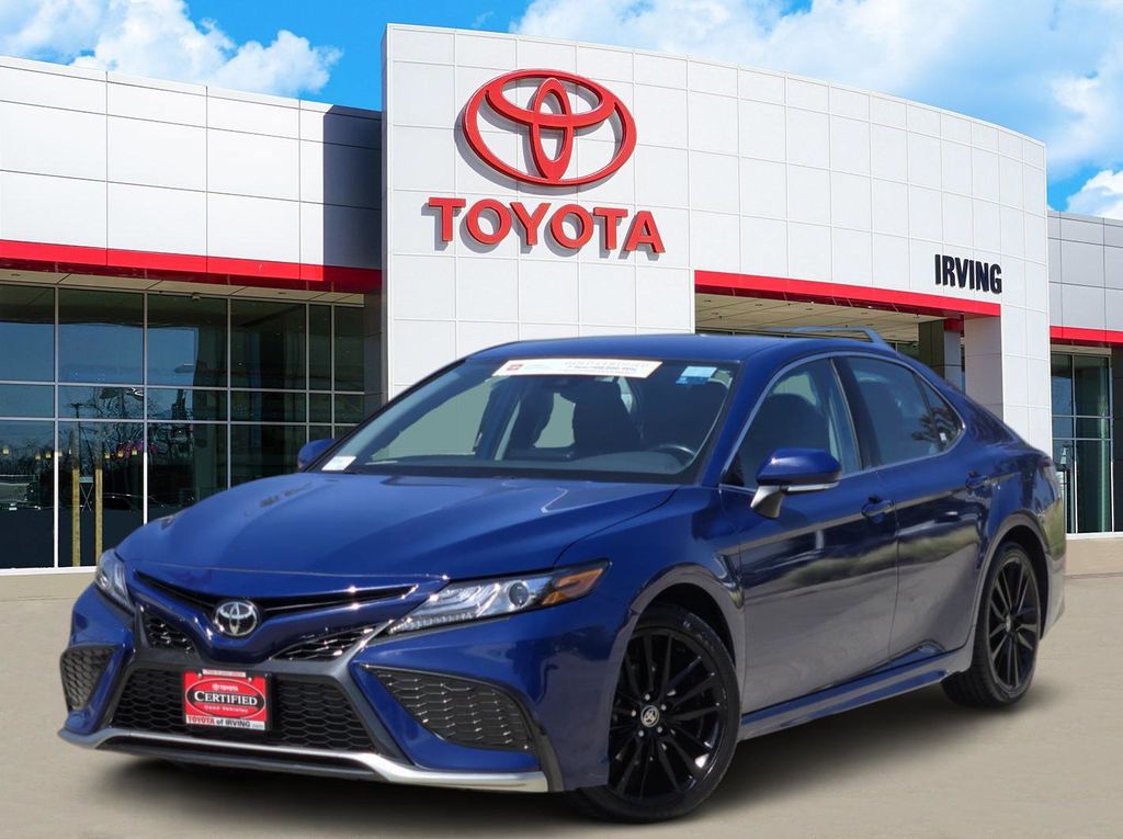 Reservoir Blue 2024 Toyota Camry Sedan Front-Wheel Drive 8-Speed Automatic
