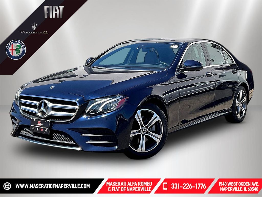 Lunar Blue Metallic 2019 Mercedes-Benz E-Class E 300 4MATIC Sedan AWD Sedan All-Wheel Drive 9-Speed Automatic