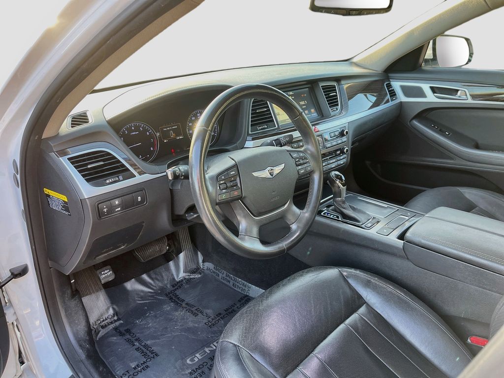 2015 Hyundai Genesis 3.8 White at Gullo Toyota
