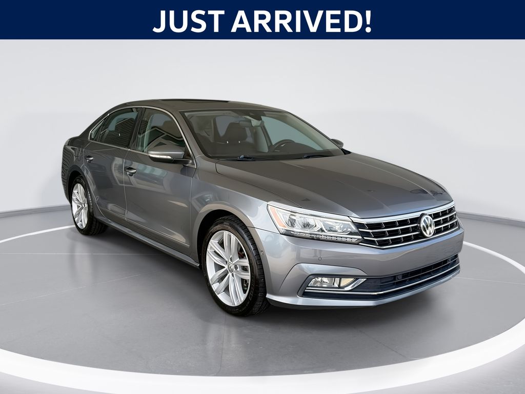 2018 Volkswagen Passat Sedan Front-Wheel Drive 6-Speed Automatic