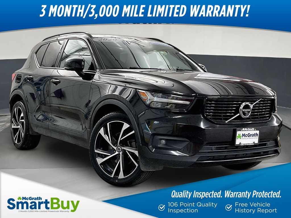Black 2020 Volvo XC40 SUV / Crossover All-Wheel Drive Automatic