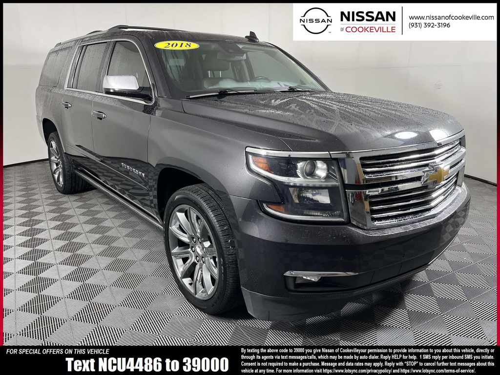 Gray (Tungsten Metallic) 2018 Chevrolet Suburban SUV / Crossover 4X2 6-Speed Automatic Overdrive